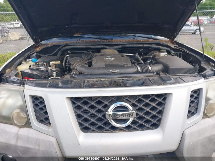 2010 Nissan Xterra S VIN: 5N1AN0NW5AC516949 Lot: 39730407