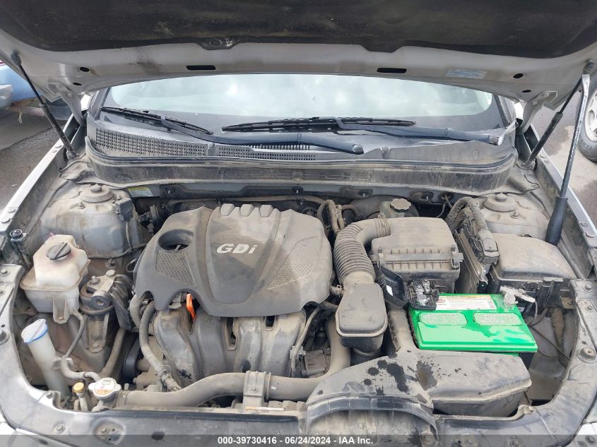 2013 Hyundai Sonata Gls VIN: 5NPEB4AC0DH654070 Lot: 39730416