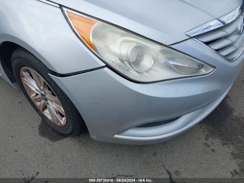 2013 Hyundai Sonata Gls VIN: 5NPEB4AC0DH654070 Lot: 39730416