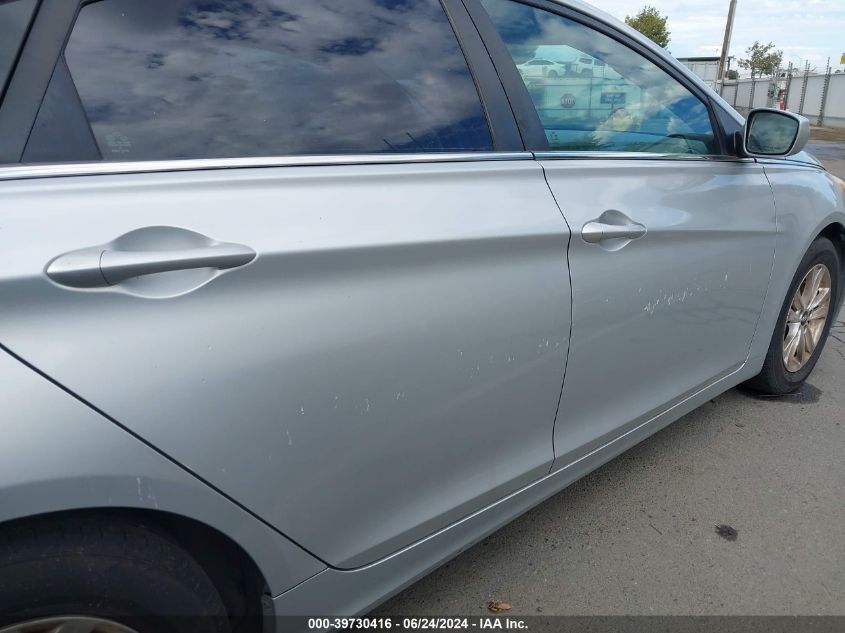 2013 Hyundai Sonata Gls VIN: 5NPEB4AC0DH654070 Lot: 39730416