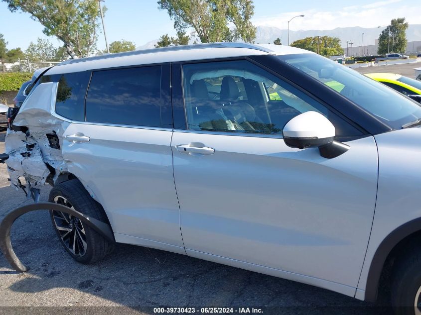 2022 Mitsubishi Outlander Sel/Sel Special Edition VIN: JA4J3VA83NZ060591 Lot: 39730423