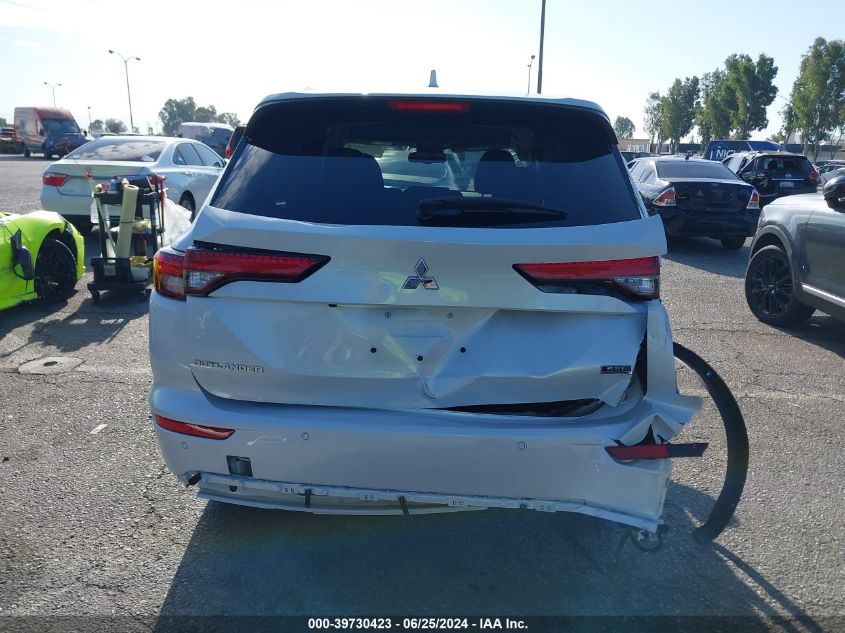 2022 Mitsubishi Outlander Sel/Sel Special Edition VIN: JA4J3VA83NZ060591 Lot: 39730423