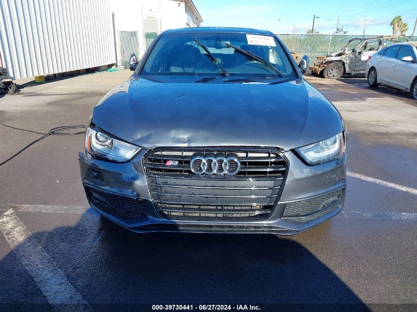 2016 Audi S4 3.0T Premium Plus VIN: WAUBGAFL4GA008714 Lot: 39730441