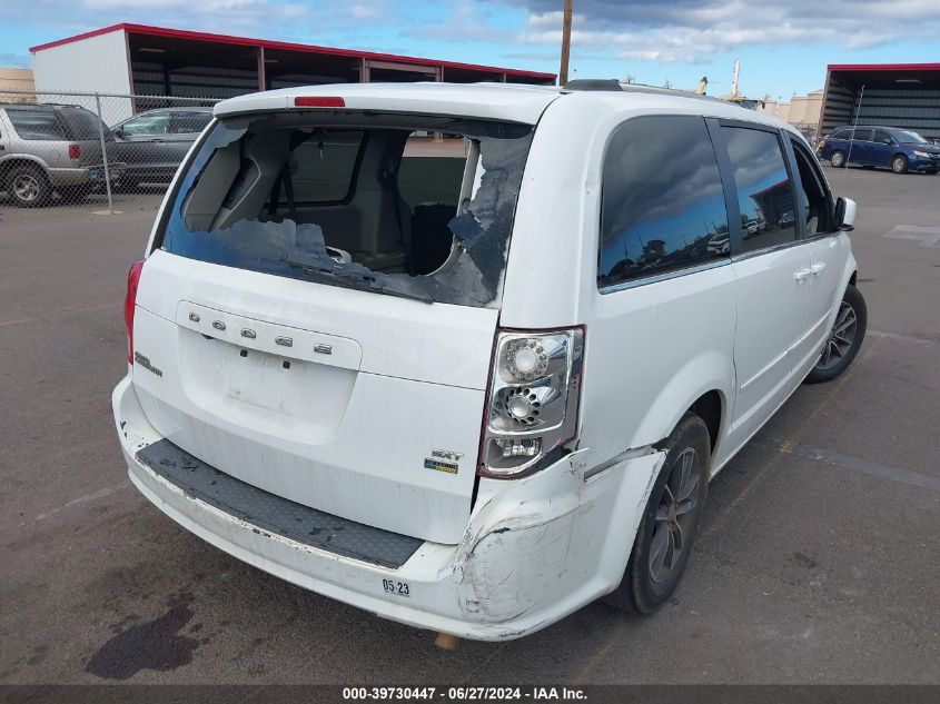 2017 Dodge Grand Caravan Sxt VIN: 2C4RDGCG2HR761076 Lot: 39730447