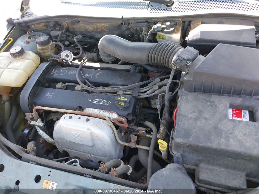 2004 Ford Focus Se VIN: 1FAFP34344W127595 Lot: 39730467