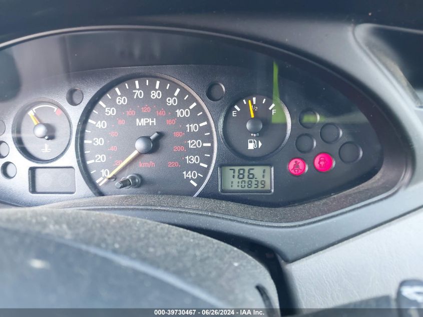 2004 Ford Focus Se VIN: 1FAFP34344W127595 Lot: 39730467