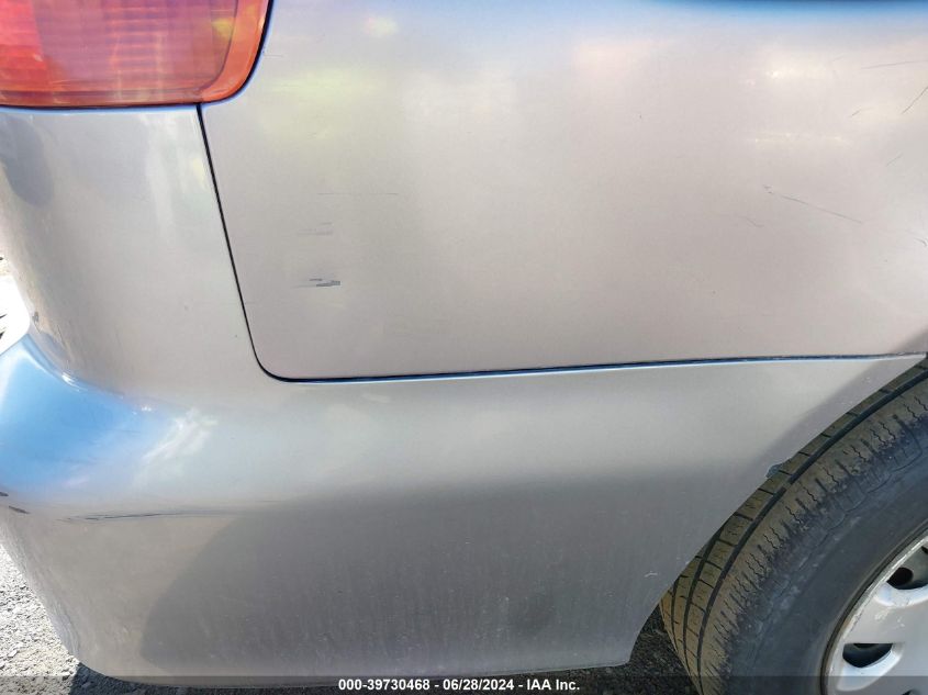 2001 Honda Odyssey Lx VIN: 2HKRL18591H000412 Lot: 39730468