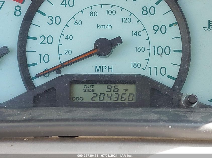 2004 Toyota Corolla Le VIN: JTDBR32E942035137 Lot: 39730471