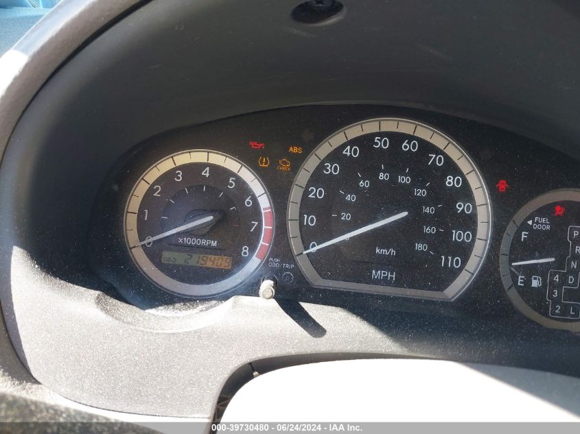 2007 Toyota Sienna Ce VIN: 5TDZK23C87S084403 Lot: 39730480