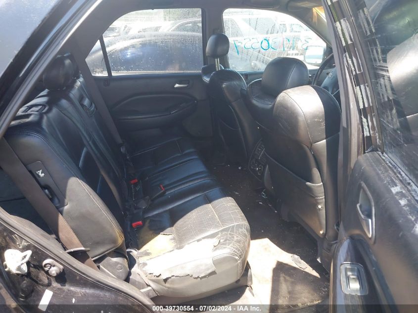 2006 Acura Mdx VIN: 2HNYD18896H508554 Lot: 39730554