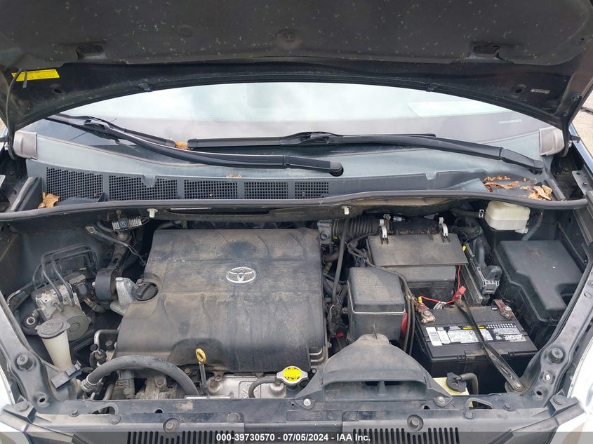 2012 Toyota Sienna Le V6 8 Passenger VIN: 5TDKK3DC4CS278183 Lot: 39730570