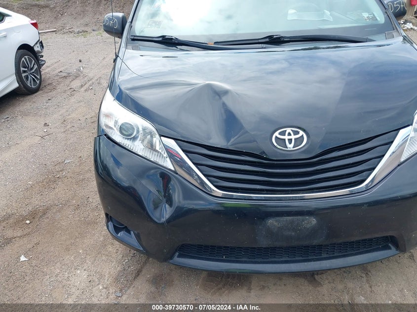 2012 Toyota Sienna Le V6 8 Passenger VIN: 5TDKK3DC4CS278183 Lot: 39730570