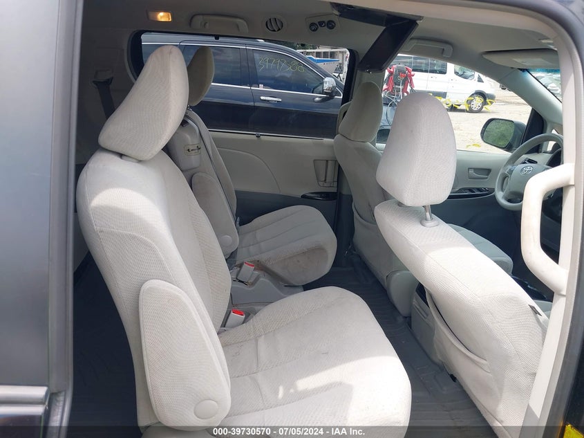 2012 Toyota Sienna Le V6 8 Passenger VIN: 5TDKK3DC4CS278183 Lot: 39730570