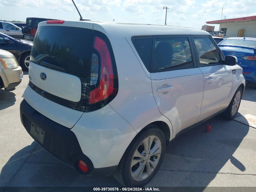 2016 Kia Soul + VIN: KNDJP3A53G7247252 Lot: 39730576