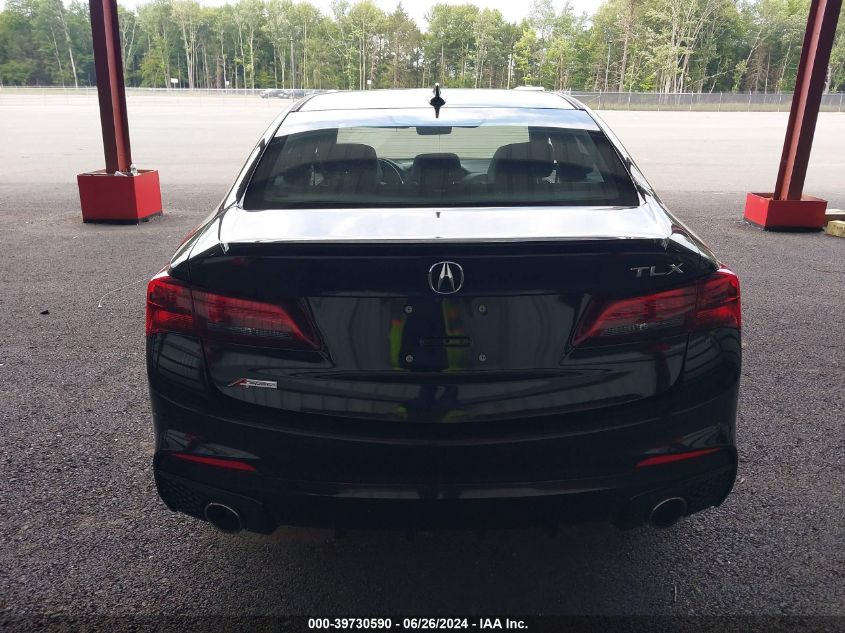 2019 Acura Tlx Tech A-Spec Pkgs VIN: 19UUB2F62KA001328 Lot: 39730590