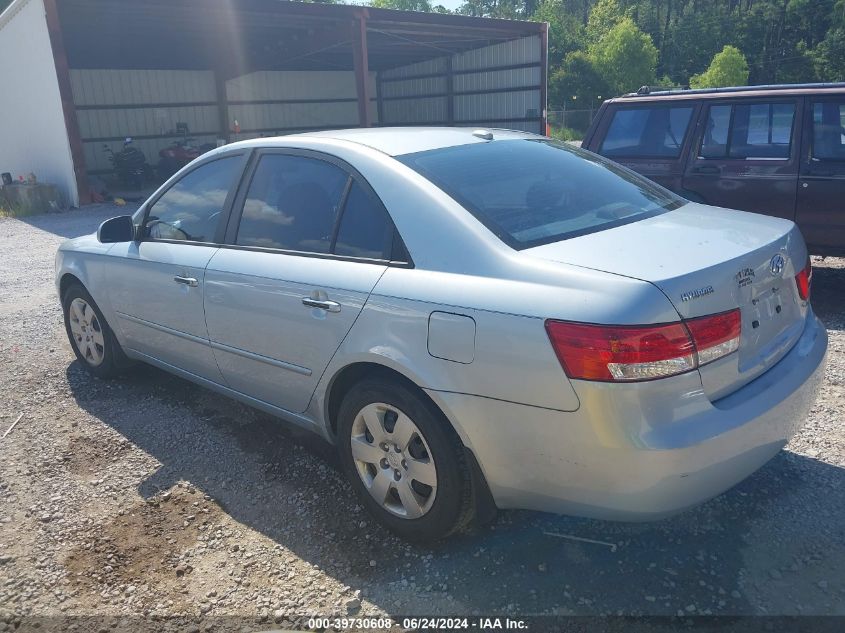 2007 Hyundai Sonata Gls VIN: 5NPET46C97H274803 Lot: 39730608