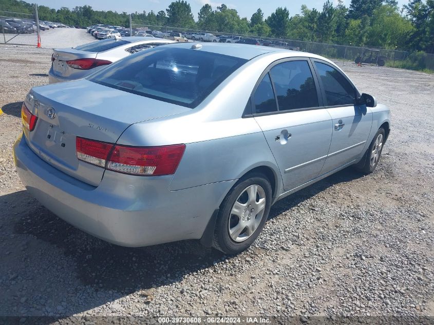 2007 Hyundai Sonata Gls VIN: 5NPET46C97H274803 Lot: 39730608