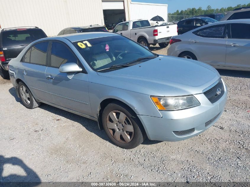 2007 Hyundai Sonata Gls VIN: 5NPET46C97H274803 Lot: 39730608