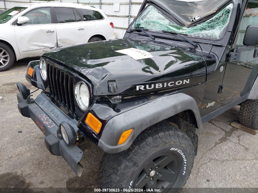 2004 Jeep Wrangler Rubicon VIN: 1J4FA69S04P776277 Lot: 39730623
