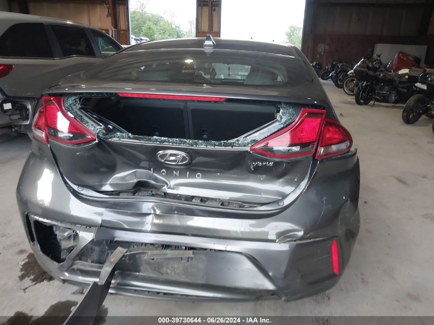 2022 Hyundai Ioniq Hybrid Se VIN: KMHC75LC2NU282567 Lot: 39730644