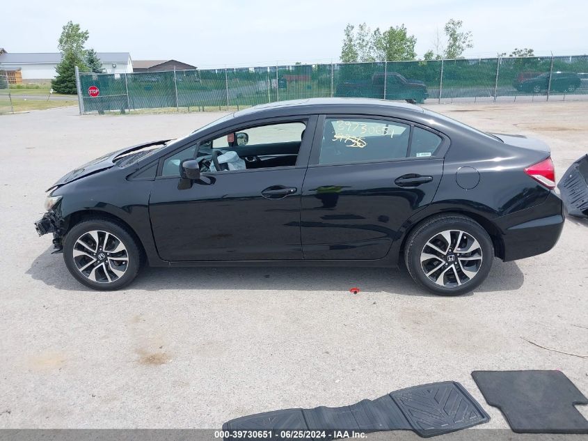 2014 Honda Civic Ex VIN: 2HGFB2F85EH550909 Lot: 39730651