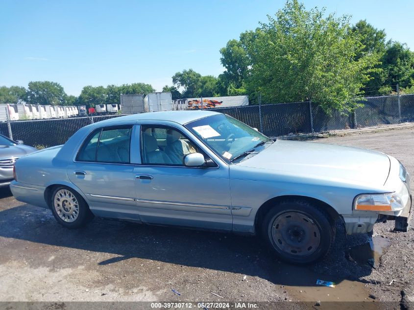 2003 Mercury Grand Marquis Gs VIN: 2MEFM74W13X703083 Lot: 39730712