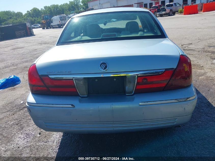 2003 Mercury Grand Marquis Gs VIN: 2MEFM74W13X703083 Lot: 39730712