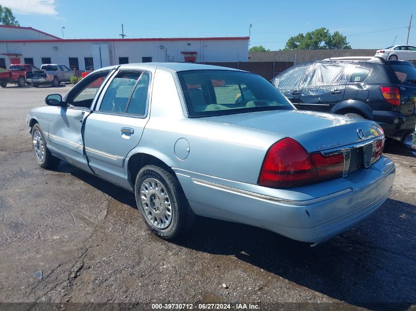 2003 Mercury Grand Marquis Gs VIN: 2MEFM74W13X703083 Lot: 39730712