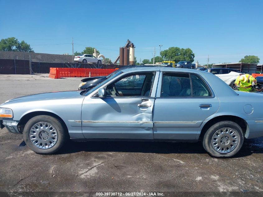 2003 Mercury Grand Marquis Gs VIN: 2MEFM74W13X703083 Lot: 39730712