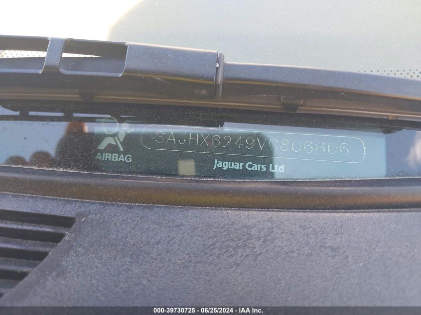 1997 Jaguar Xj6 L VIN: SAJHX6249VC806606 Lot: 39730725