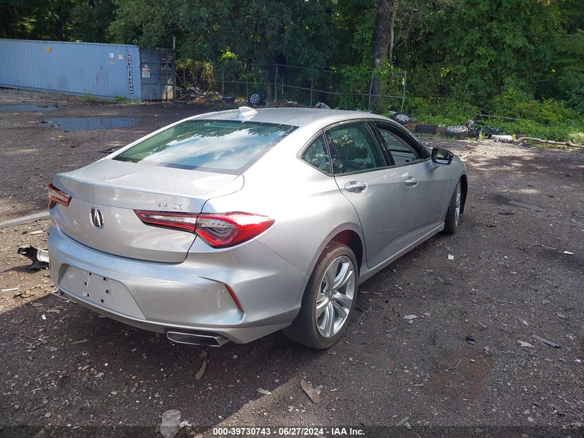2021 Acura Tlx Technology VIN: 19UUB5F43MA015595 Lot: 39730743