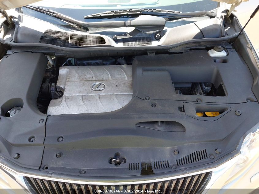 2012 Lexus Rx 350 VIN: 2T2BK1BA8CC145873 Lot: 39730746