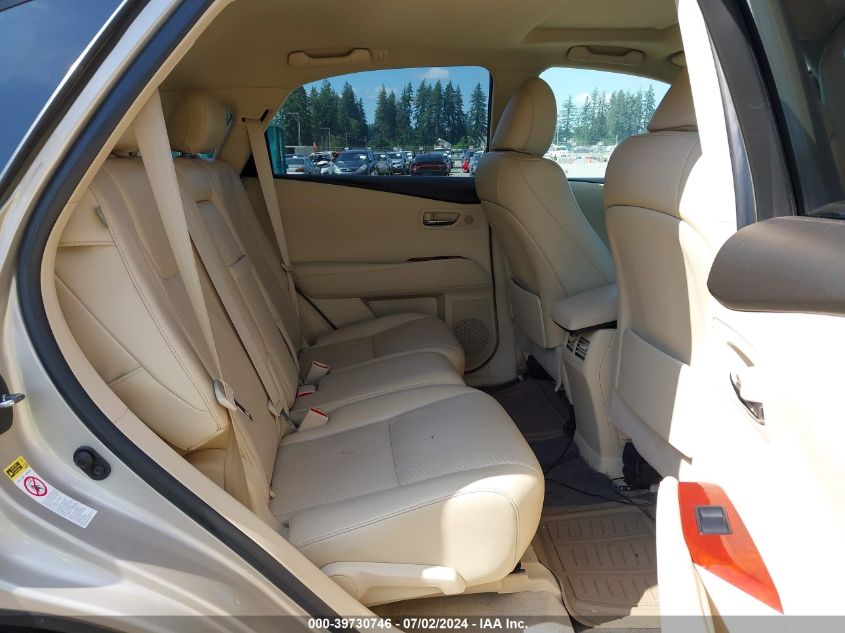 2012 Lexus Rx 350 VIN: 2T2BK1BA8CC145873 Lot: 39730746