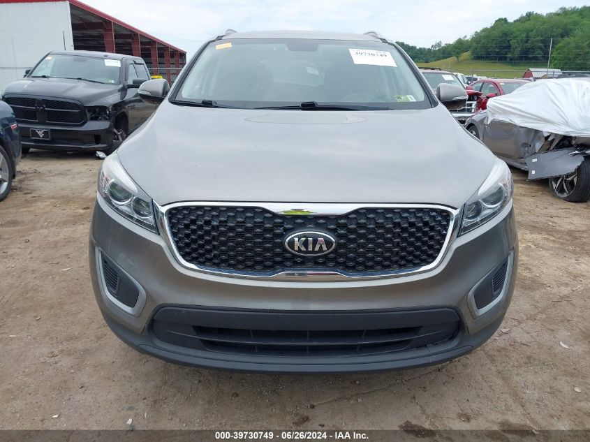 2016 Kia Sorento 2.4L Lx VIN: 5XYPG4A30GG015483 Lot: 39730749