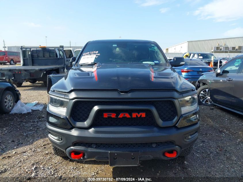 2019 Ram 1500 Rebel 4X4 5'7 Box VIN: 1C6SRFLT1KN551459 Lot: 39730752