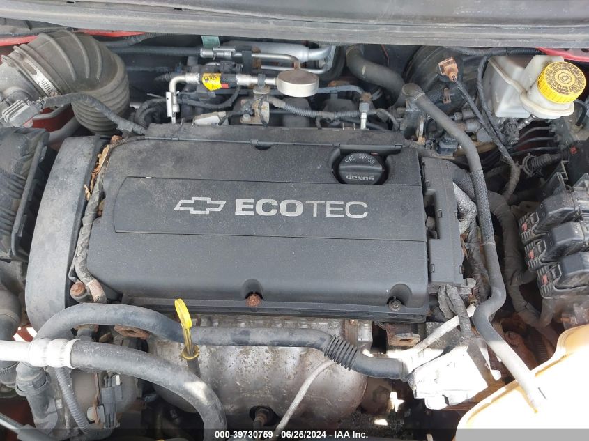 2013 Chevrolet Sonic Lt Auto VIN: 1G1JC6SG7D4163373 Lot: 39730759