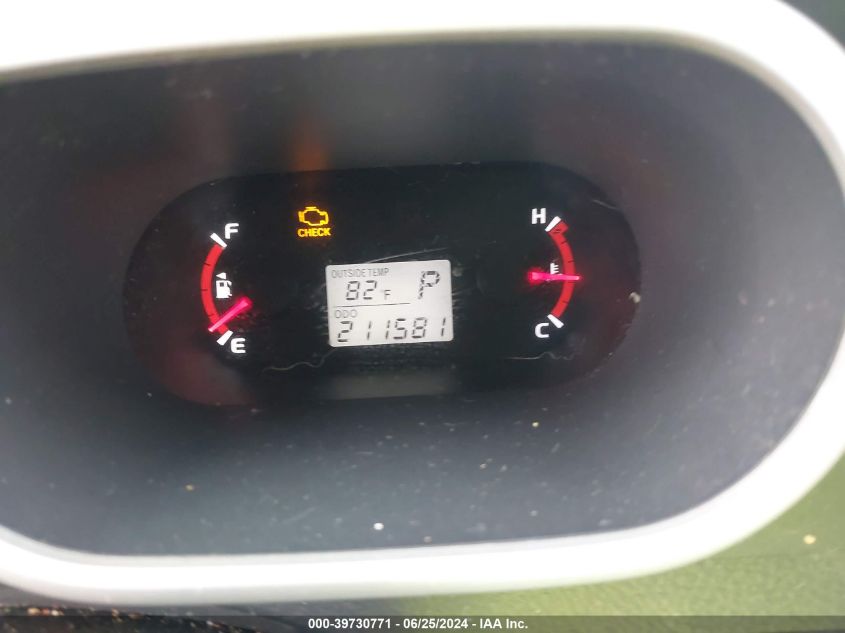 2009 Toyota Matrix VIN: 2T1KU40E89C076522 Lot: 39730771