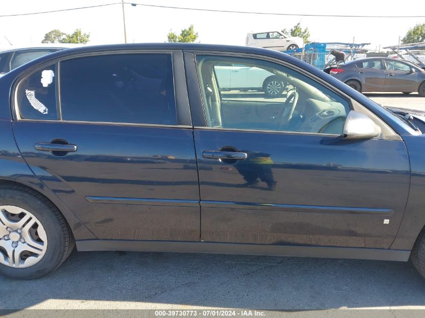 2007 Chevrolet Malibu Ls VIN: 1G1ZS58F57F249451 Lot: 39730773