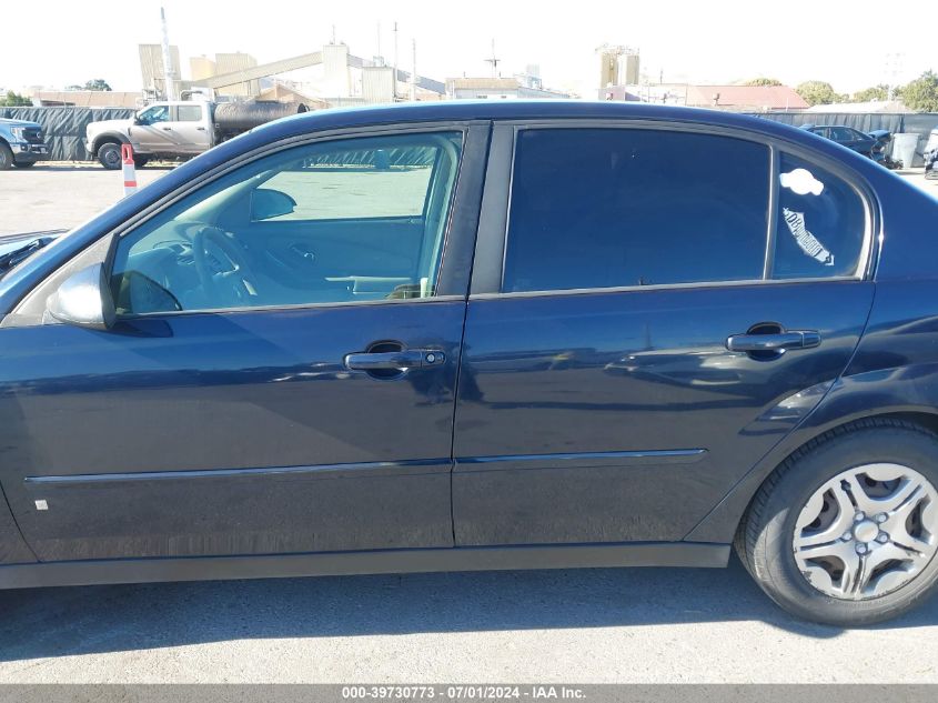 2007 Chevrolet Malibu Ls VIN: 1G1ZS58F57F249451 Lot: 39730773