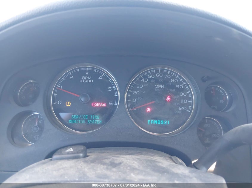 2007 Chevrolet Tahoe Lt VIN: 1GNFK13057J269290 Lot: 39730787