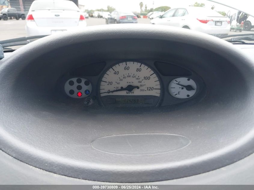 2001 Toyota Echo VIN: JTDBT123X10114716 Lot: 39730809