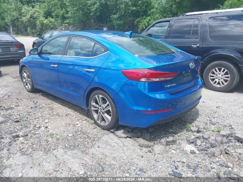 5NPD84LF8HH053982 | 2017 HYUNDAI ELANTRA