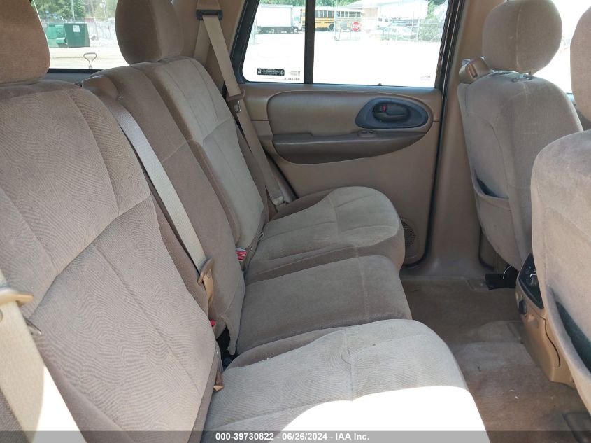 2002 Chevrolet Trailblazer Lt VIN: 1GNDT13S122345032 Lot: 39730822