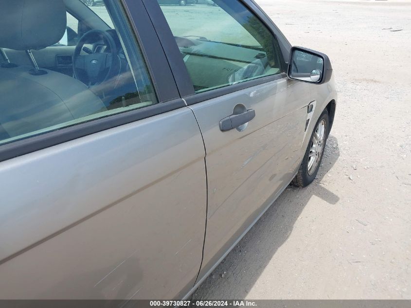 2008 Ford Focus Se/Ses VIN: 1FAHP35N68W153646 Lot: 39730827