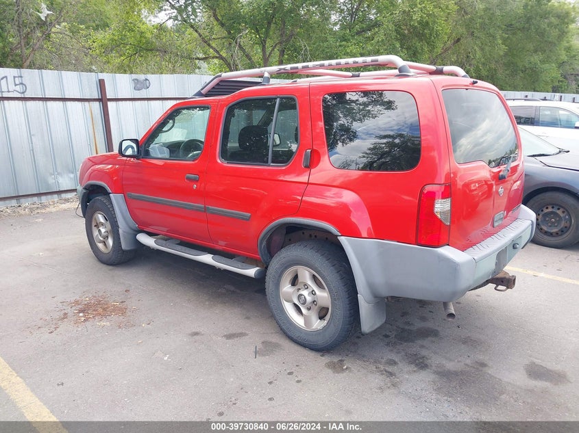 2001 Nissan Xterra Xe/Se VIN: 5N1ED28Y91C514117 Lot: 39730840