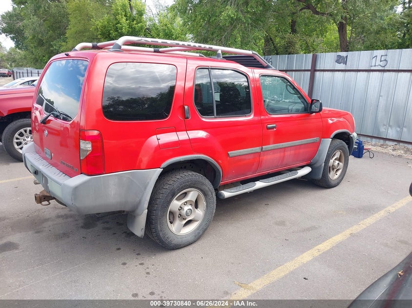 2001 Nissan Xterra Xe/Se VIN: 5N1ED28Y91C514117 Lot: 39730840