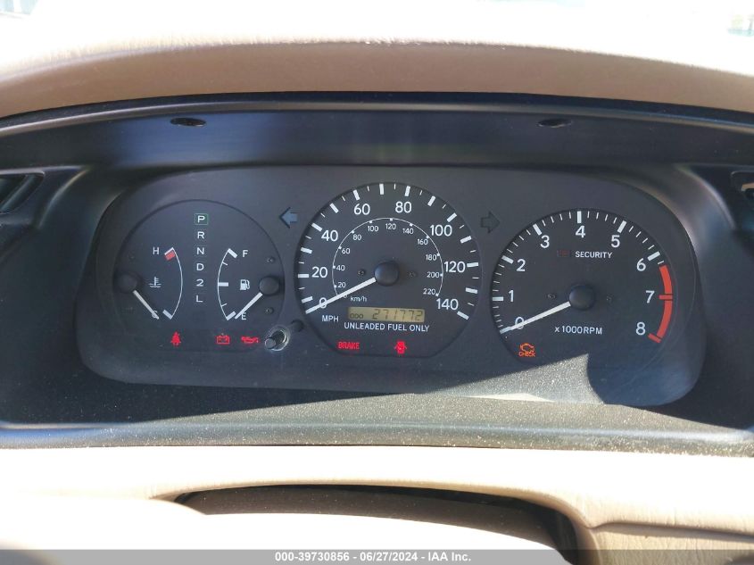 1999 Toyota Camry Xle V6 VIN: JT2BF28K8X0174426 Lot: 39730856