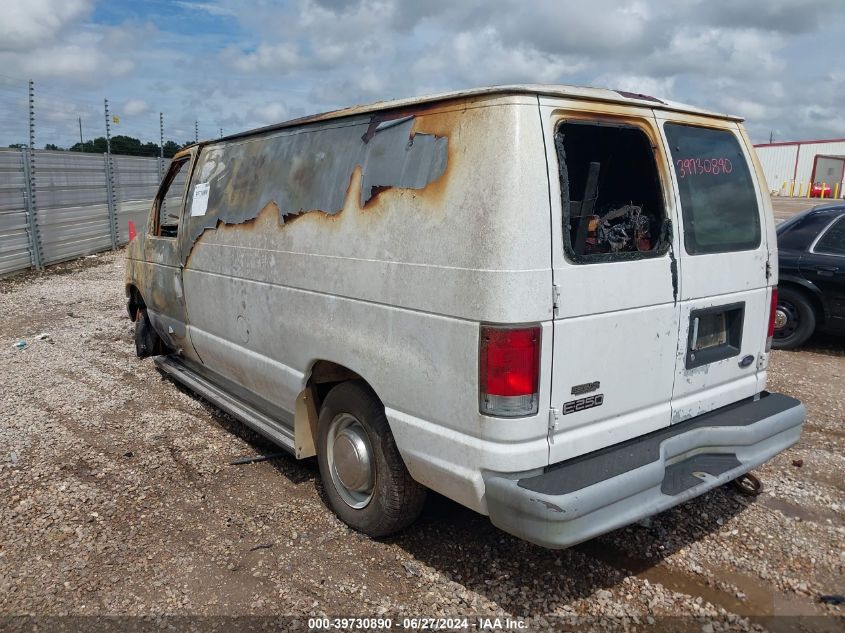 1999 Ford E-250 Commercial/Recreational VIN: 1FTPE24L0XHA19692 Lot: 39730890