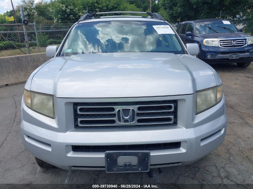 2006 Honda Ridgeline Rtl VIN: 2HJYK16566H506230 Lot: 39730940