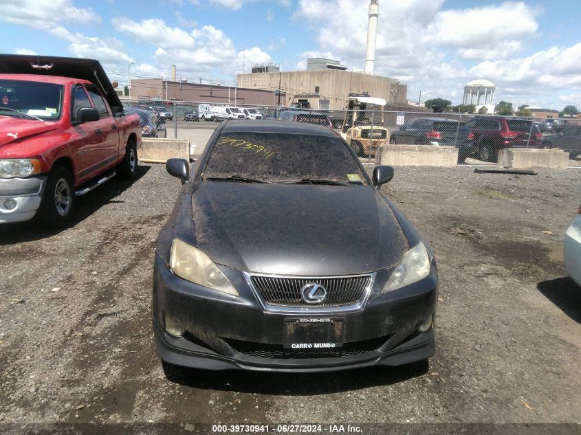 2007 Lexus Is 250 VIN: JTHCK262375008083 Lot: 39730941